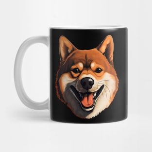 Cartoon Shiba Inu Dog - Cute Shiba Inu Mug